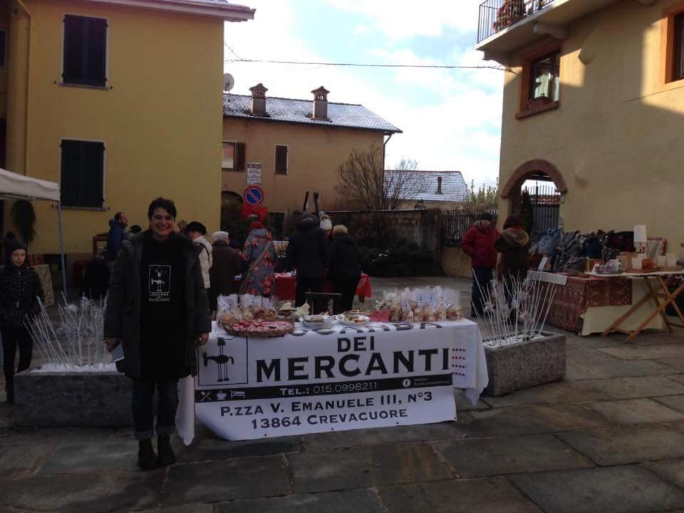 Locanda Dei Mercanti Hotell Crevacuore Eksteriør bilde